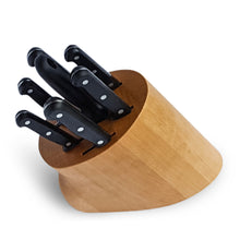 Load image into Gallery viewer, Curel 8-Pc Knife Block Set - POM Handle
