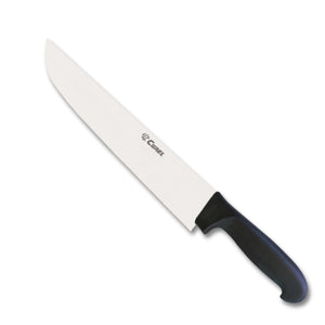 Curel 9-5/8" Butcher Knife - Black PP Handle
