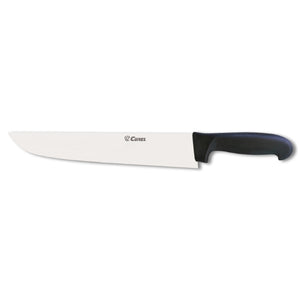 Curel 10-7/8" Butcher Knife - Black PP Handle