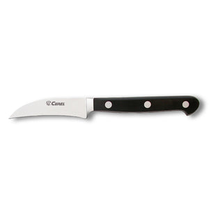 Curel 2-3/4" Forged Peeling Knife - Black POM Handle