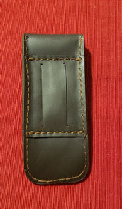 Leather sheath, 5-1/2" long