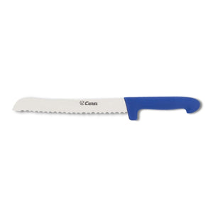 Curel 7-7/8" Serrated Bread Knife - Blue PP Handle