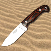Load image into Gallery viewer, Montes 4-1/4&quot; Camping Knife - Stamina Wood Handle