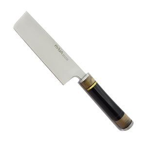 KYNA 6-1/4" Nakiri Knife - Pau Santo Hardwood Handle