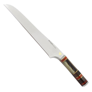 KYNA 9-1/2" Luxury Bread Knife - Hardwoods Handle