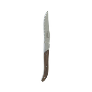 Laguiole 4 pcs Steak Knife Set - Teak Wood Handle