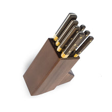 Load image into Gallery viewer, Nicul 8-Pc Knife Block Set - Motoca Wood Handle