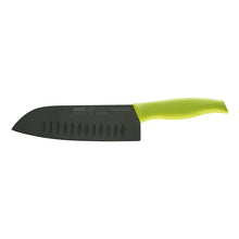 Load image into Gallery viewer, Nicul Spirit 7&quot; Santoku Knife - Hollow Edge - PP Handle