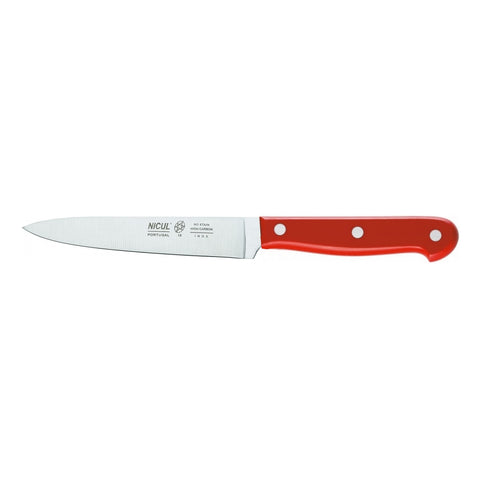 Nicul 21st 5-1/8" Utility Knife - Red POM Handle