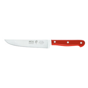 Nicul 21st 7" Cook's Knife - Red POM Handle