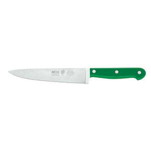 Nicul  21st 7" Cook's Knife - Green POM Handle